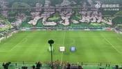 就是干！京沪大战工体超巨幅TIFO：哪吒造型+北京城字样💪
