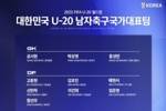U20世界杯韩国名单：除1人外全来自国内联赛，留洋前锋金泰元领衔
