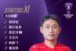 成都蓉城vs柔佛新山比赛首发名单出炉！成都，雄起！