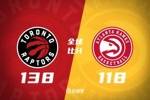 🏀巴雷特25+8 巴恩斯22+9 莺歌16+9 特雷-杨22+5 猛龙大胜老鹰