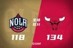 🏀公牛8人上双送鹈鹕五连败 奥科罗24+5 锡安31+7 普尔26分